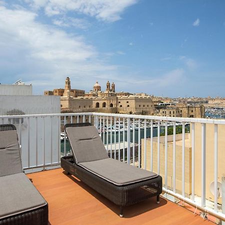 Traditional & Modern Maltese Townhouse - Rooftop Terrace And Sea Views, Close To Birgu Waterfront Cospicua Kültér fotó